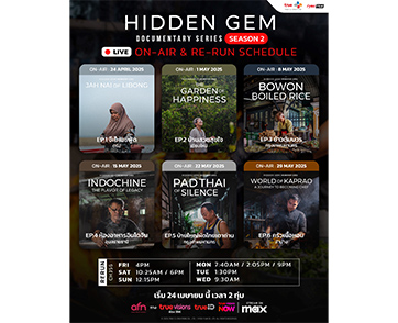 การกลับมาอีกครั้งของภาพยนตร์สารคดีซีรีส์สัญชาติไทย ที่ดังไกลไปทั่วโลก “Hidden Gem ซีซั่น 2”